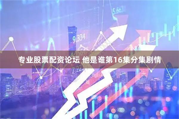 专业股票配资论坛 他是谁第16集分集剧情